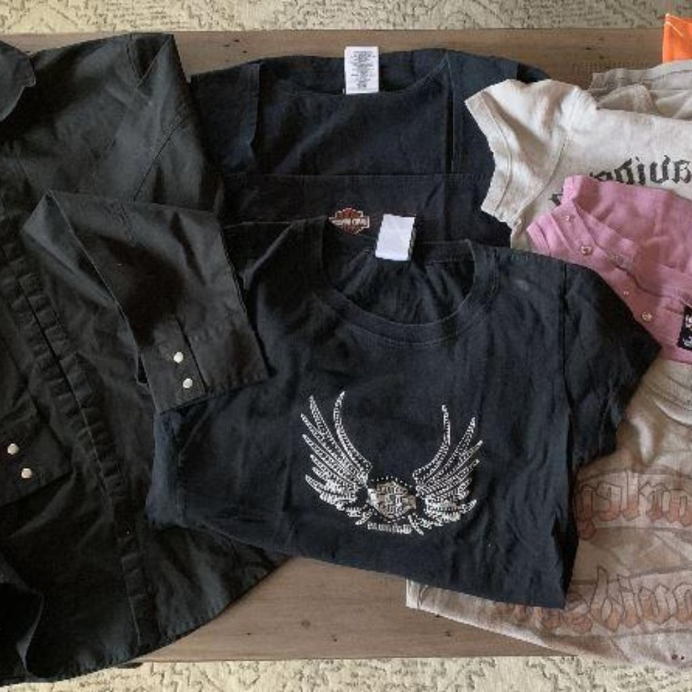 Harley Davidson Women's Clothing SHIRTS / CHAPS  !